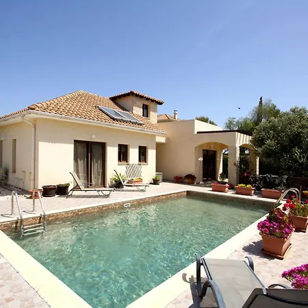 빌라 Amathousia With Private Pool And Sea View