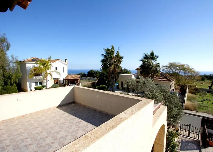 فيلة Amathousia With Private Pool And Sea View بيسوري