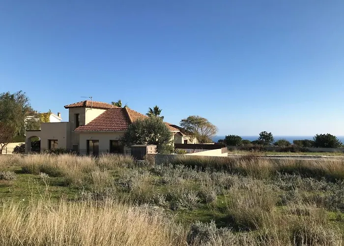 Amathousia With Private Pool And Sea View فيلة *